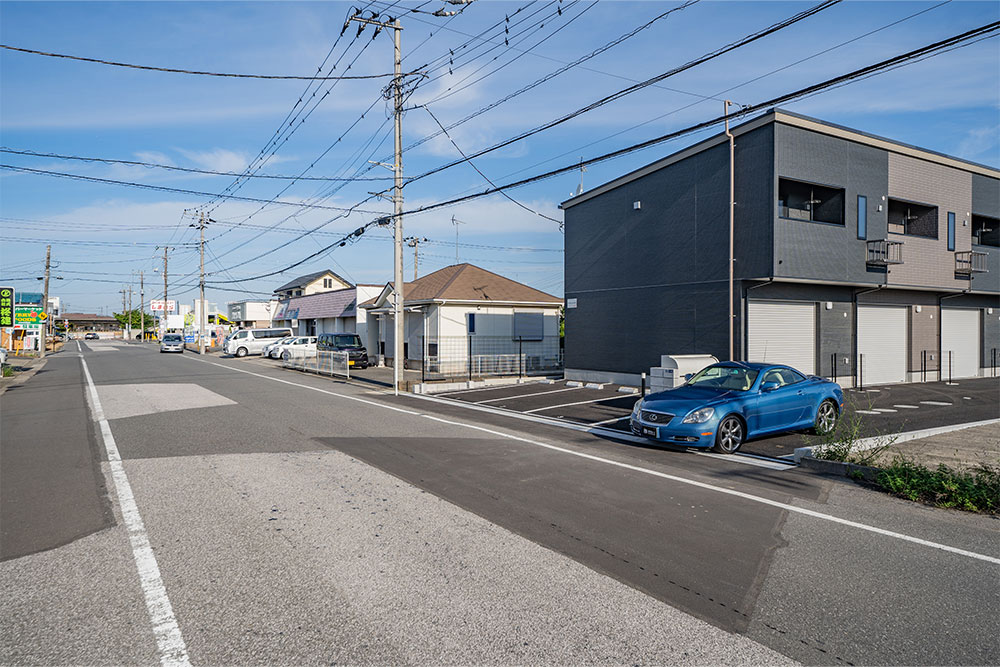 前面道路の様子