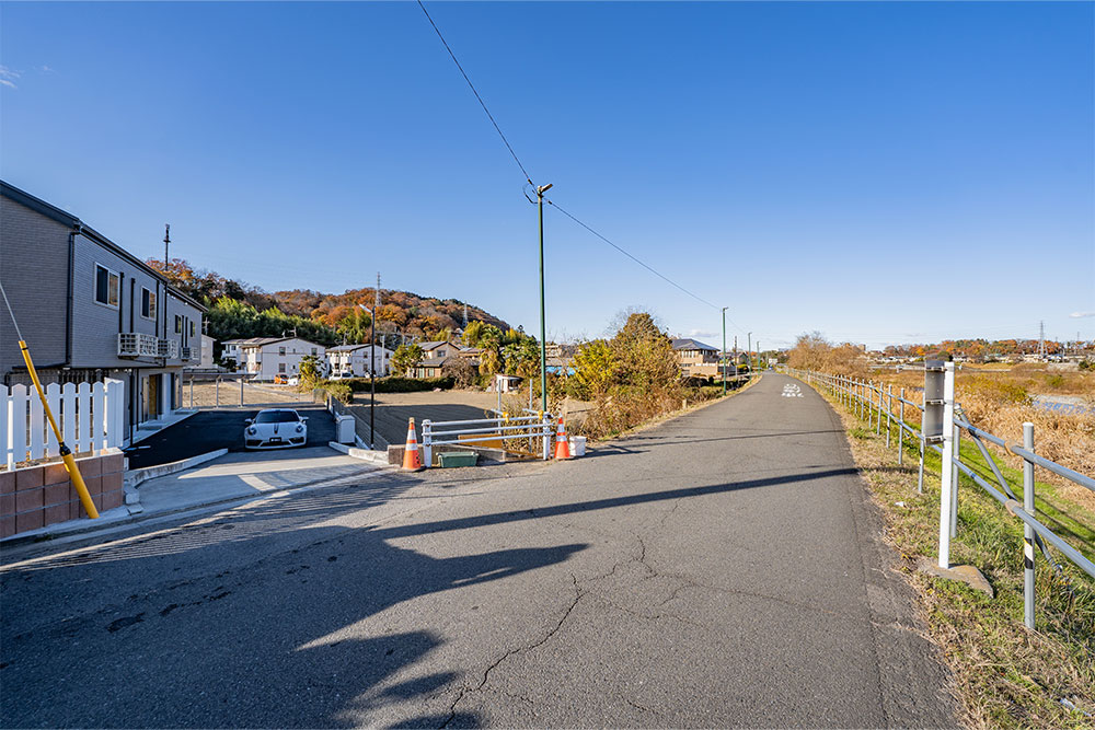 前面道路の様子