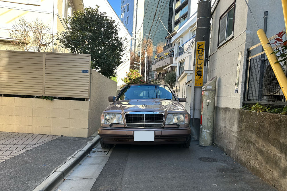 前面道路の様子