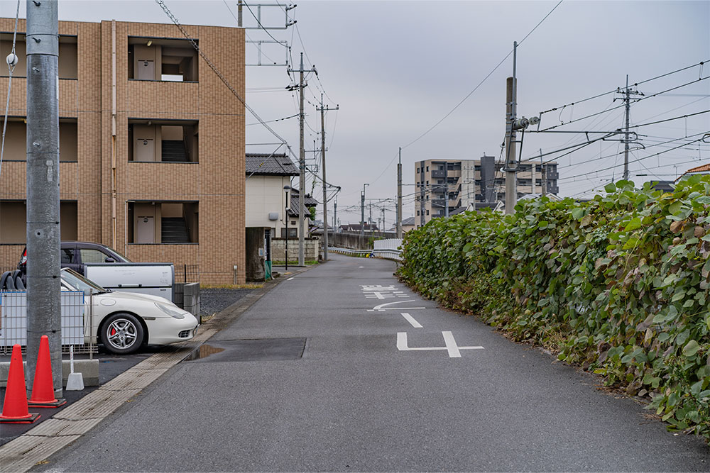 前面道路の様子