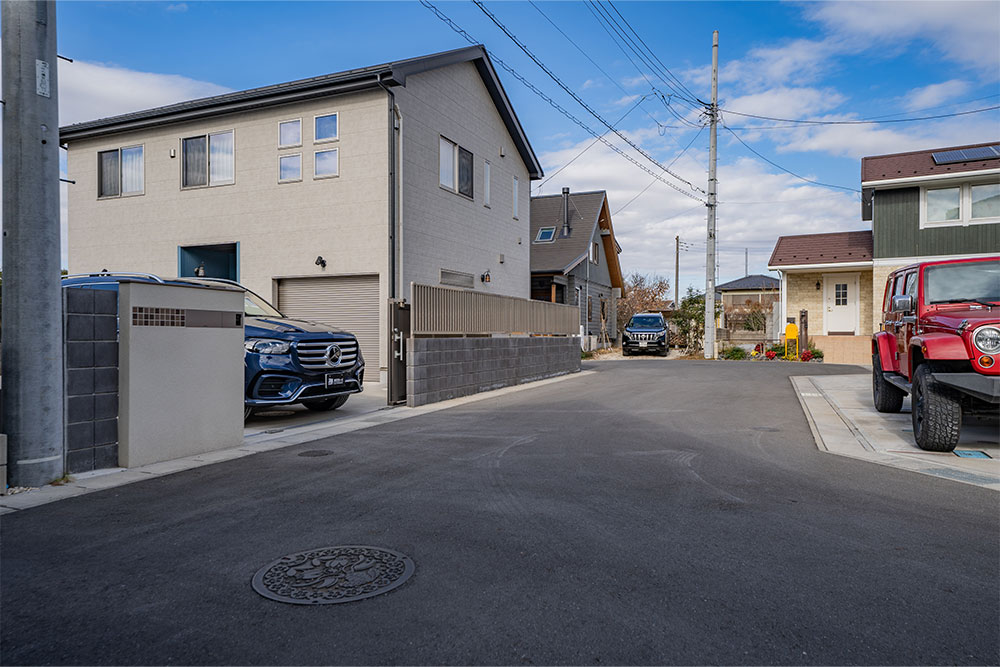 前面道路の様子