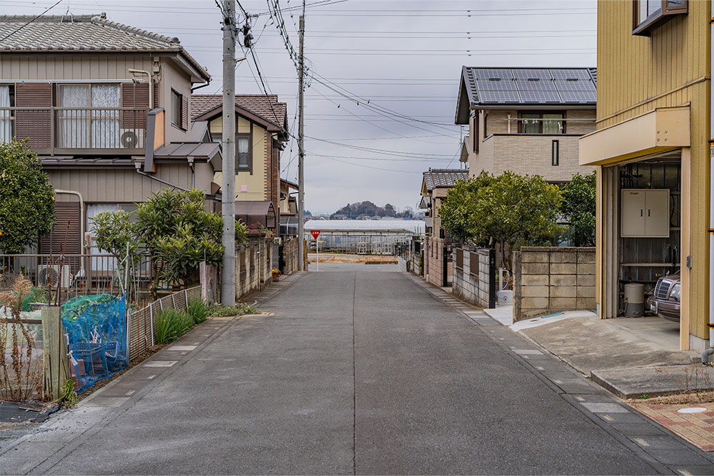 前面道路の様子