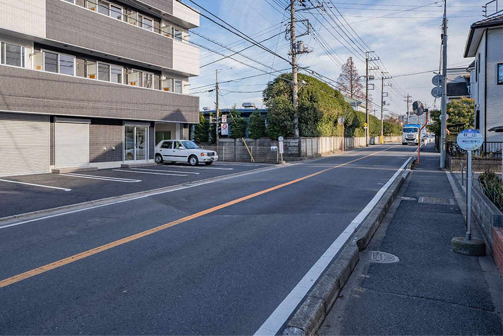 前面道路の様子