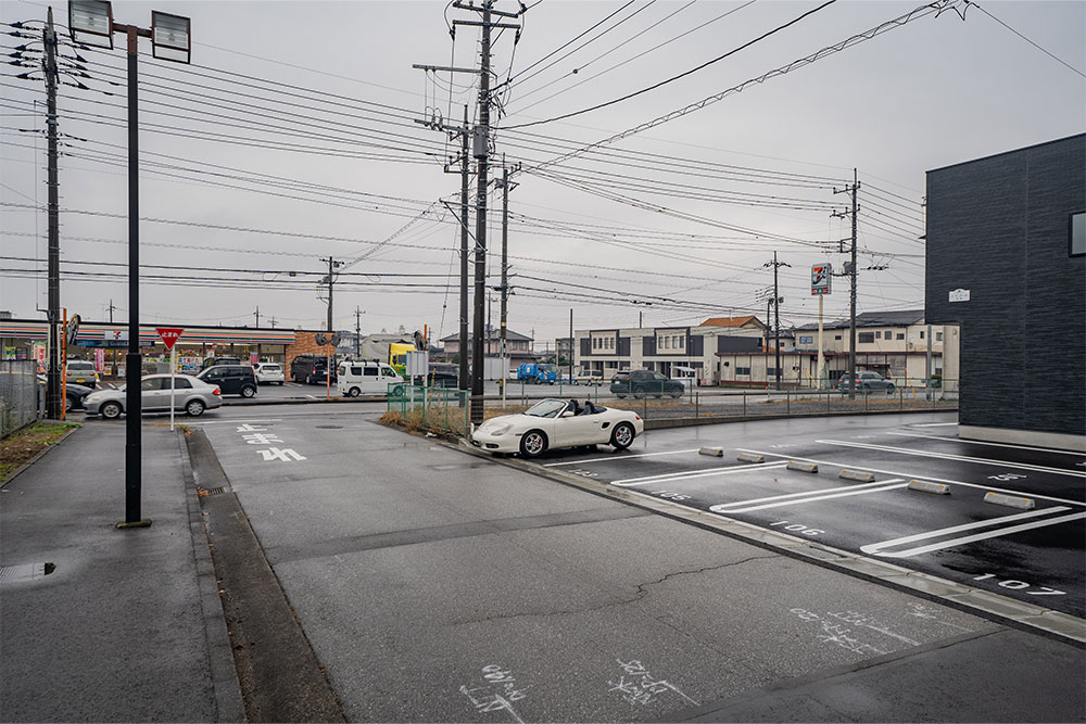 前面道路の様子