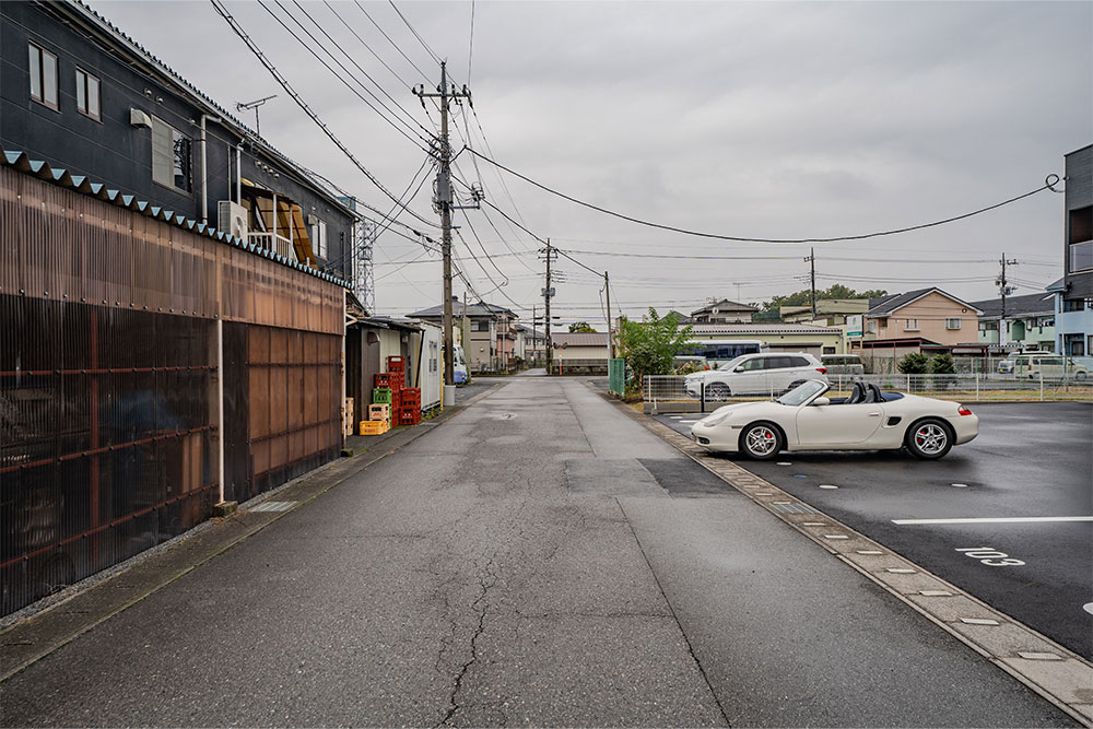 交通量が少なく、幅員のある前面道路