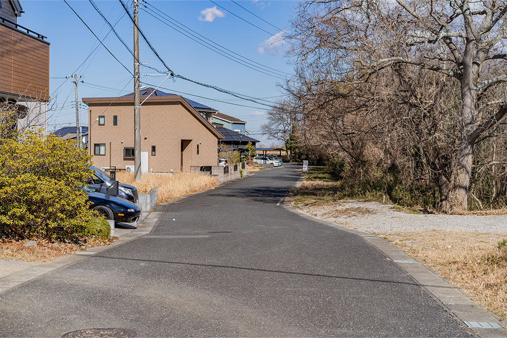 前面道路の様子