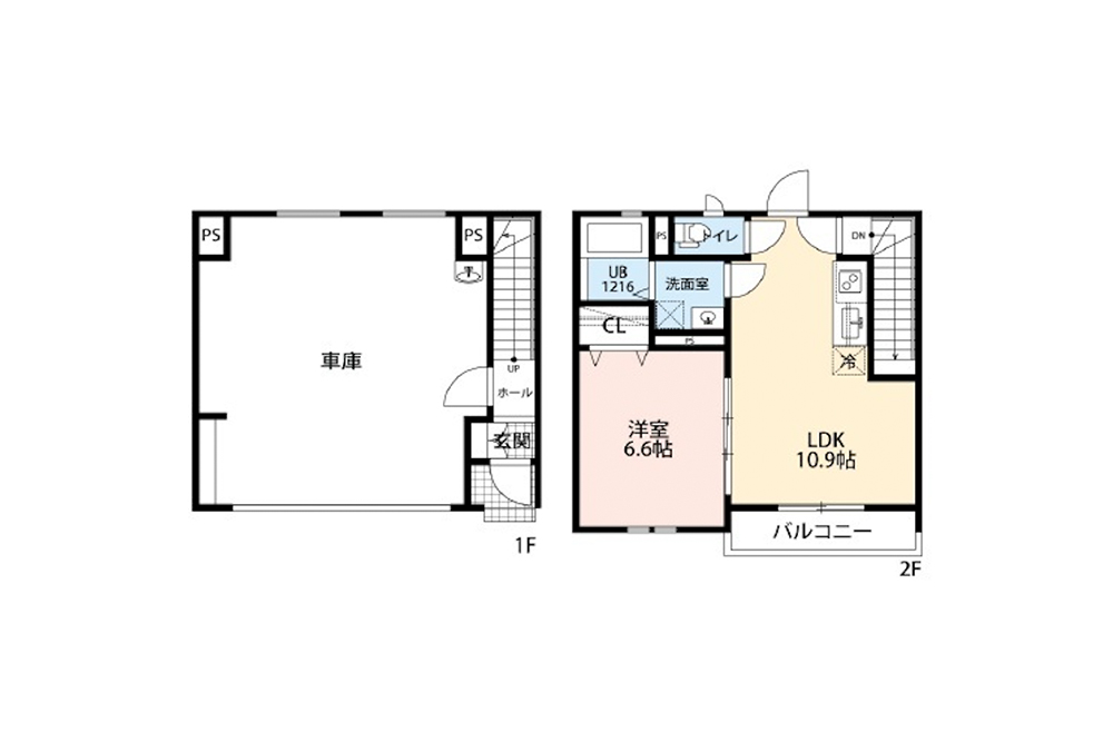 A棟の間取図