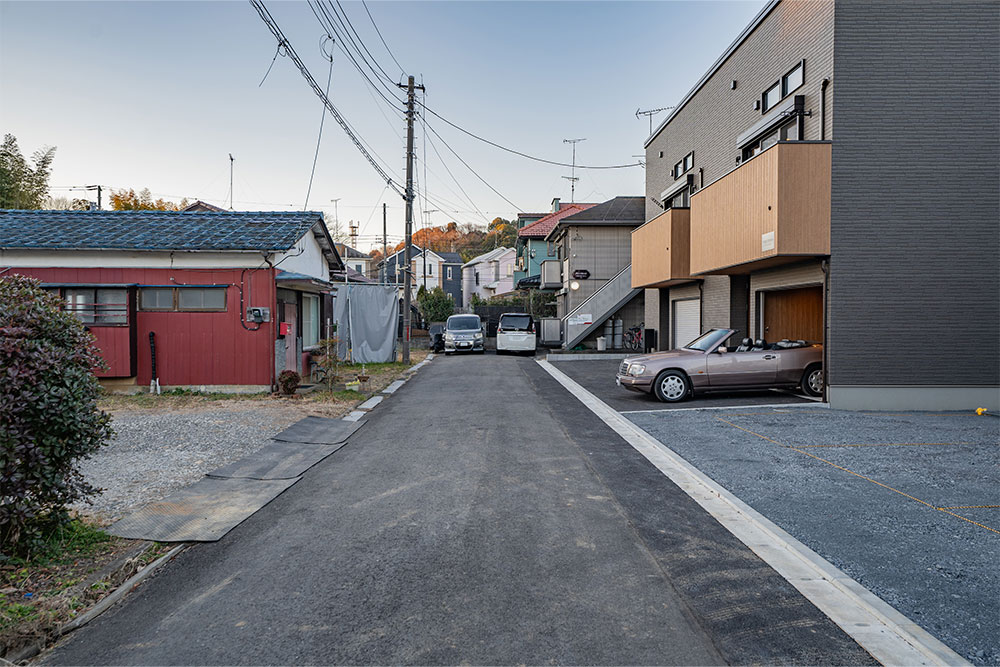 前面道路の様子