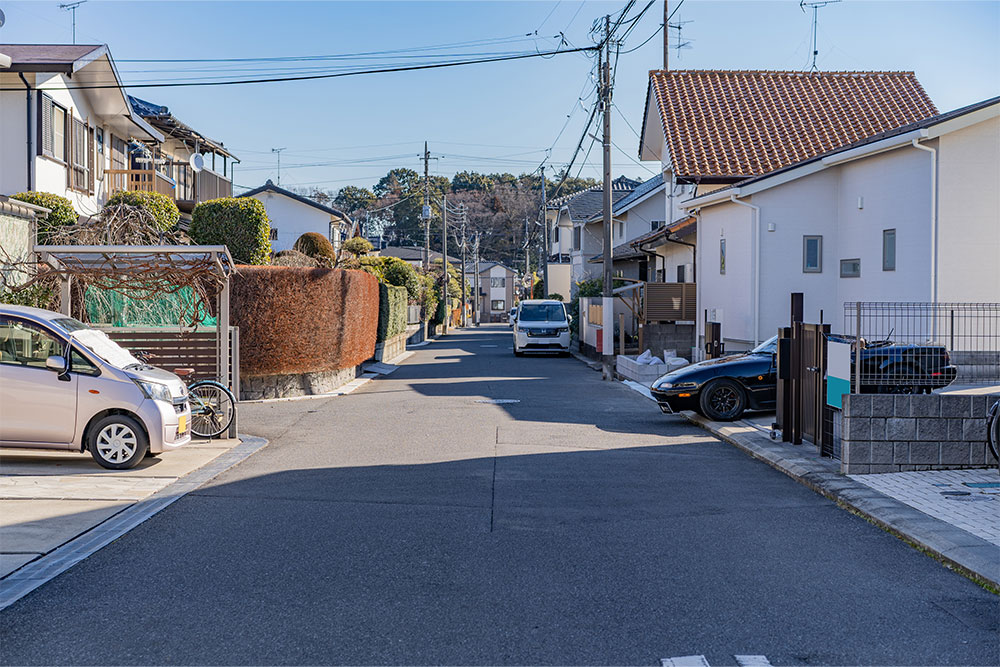 前面道路の様子