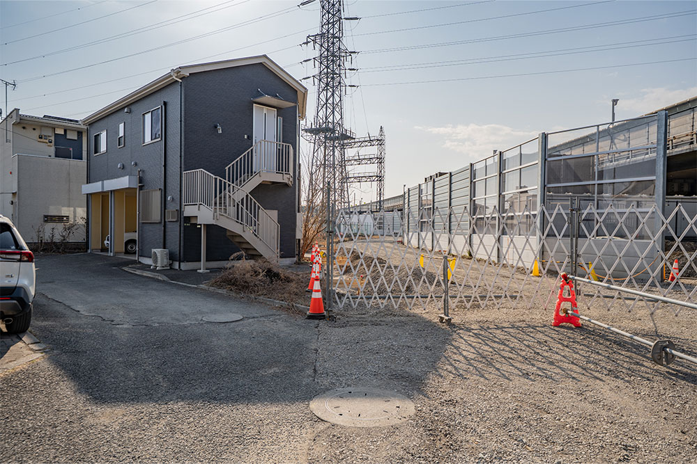 前面道路の様子