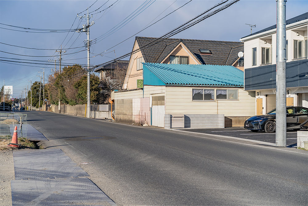 前面道路の様子