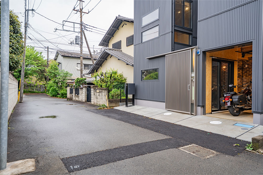 前面道路の様子