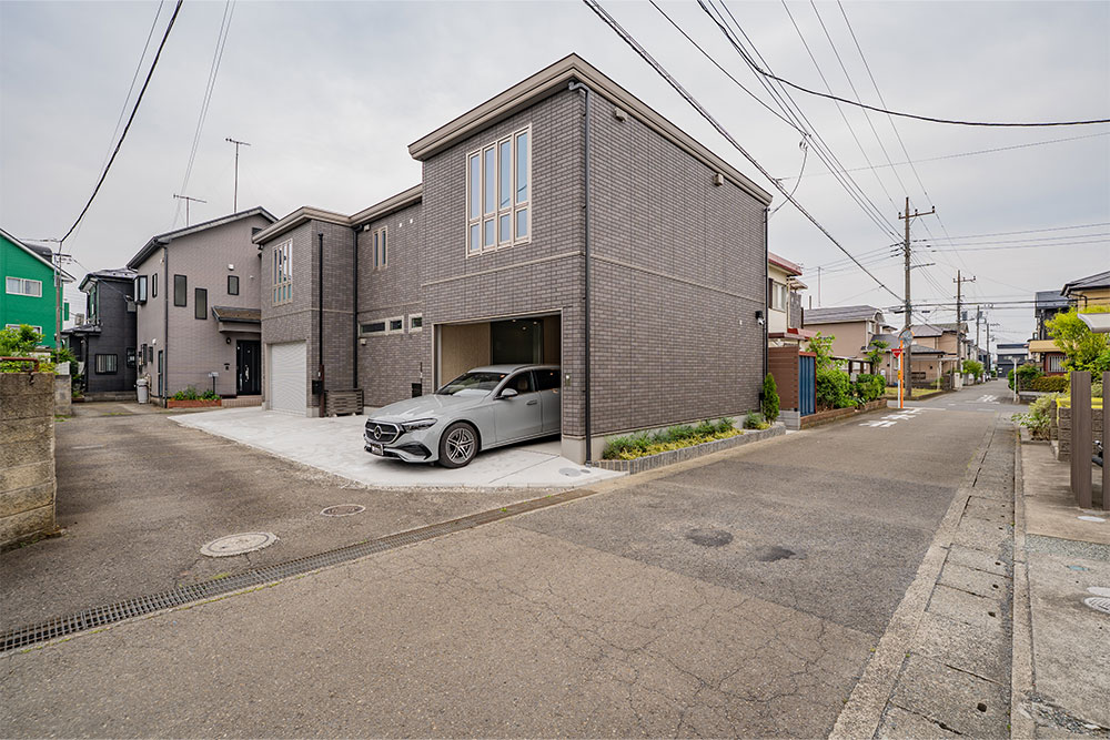 前面道路の様子