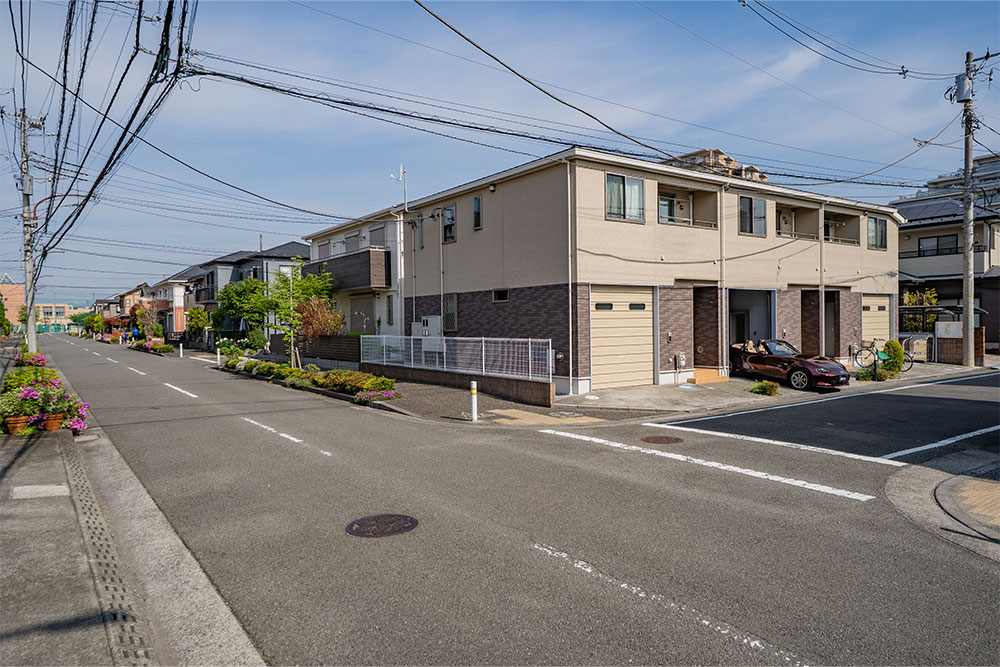 前面道路の様子