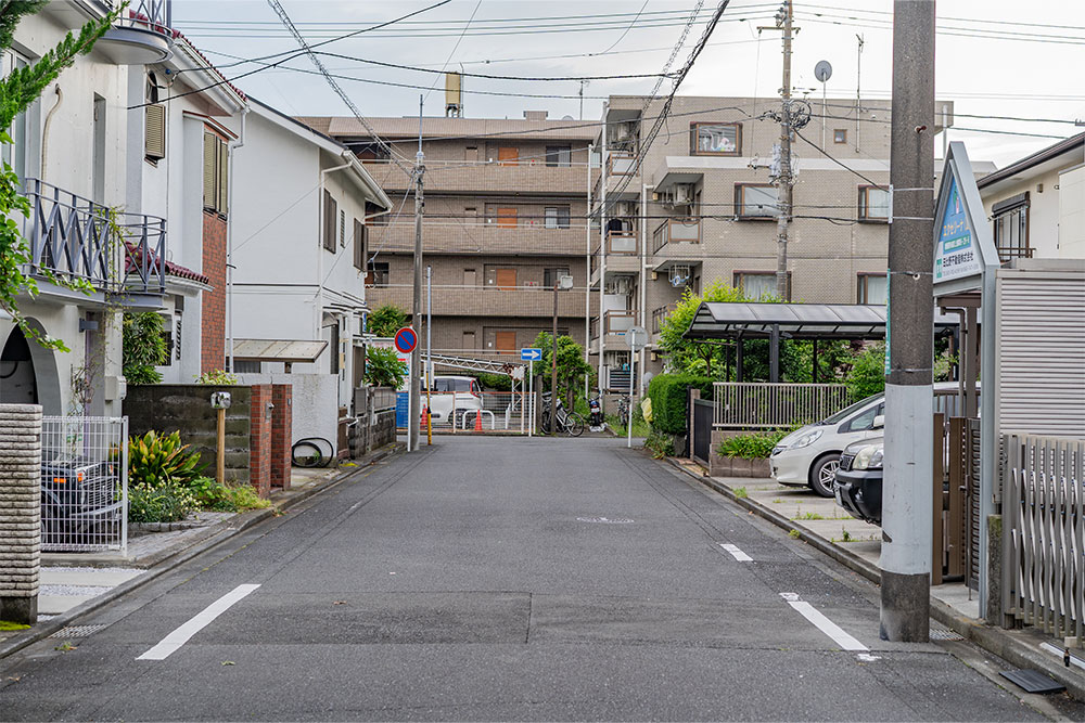 前面道路の様子