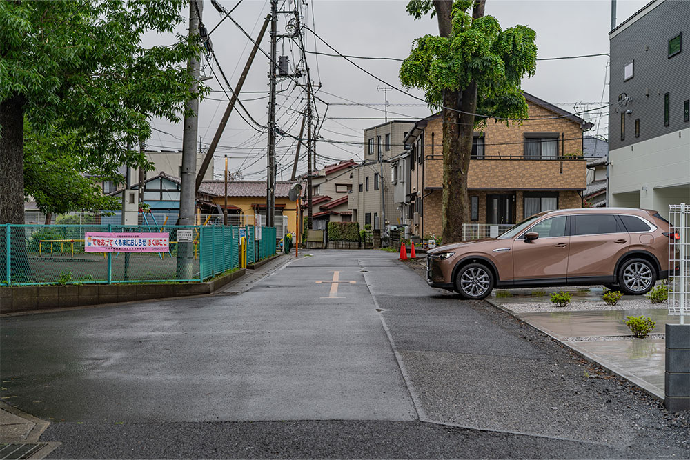 前面道路の様子