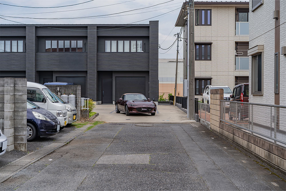 前面道路の様子