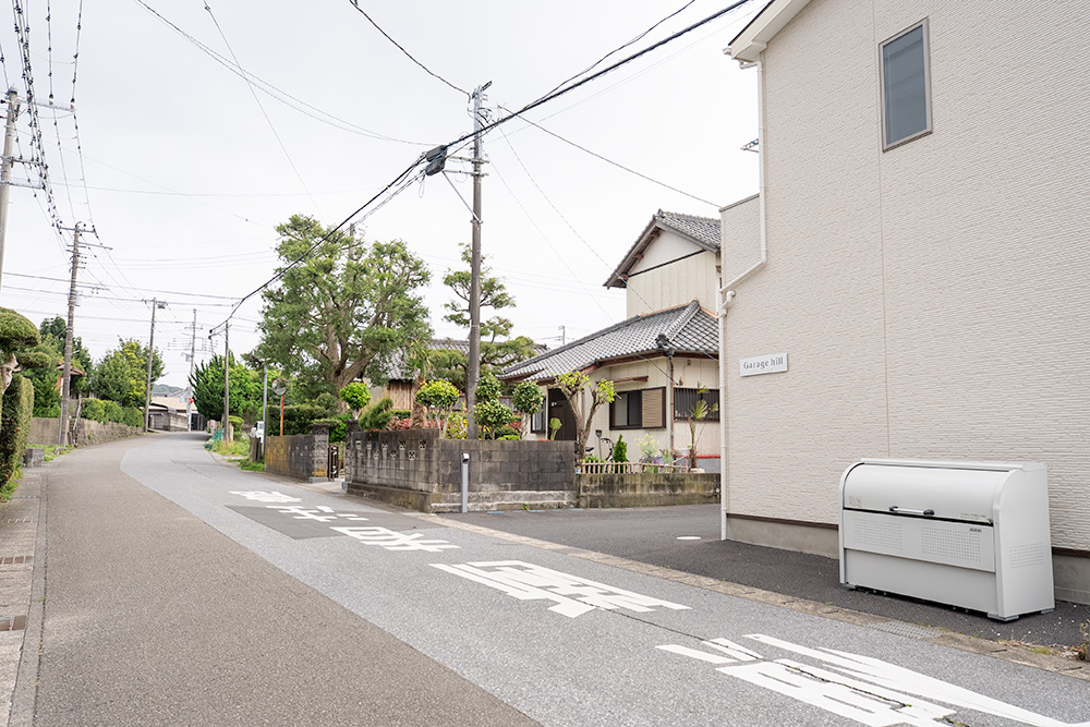 前面道路