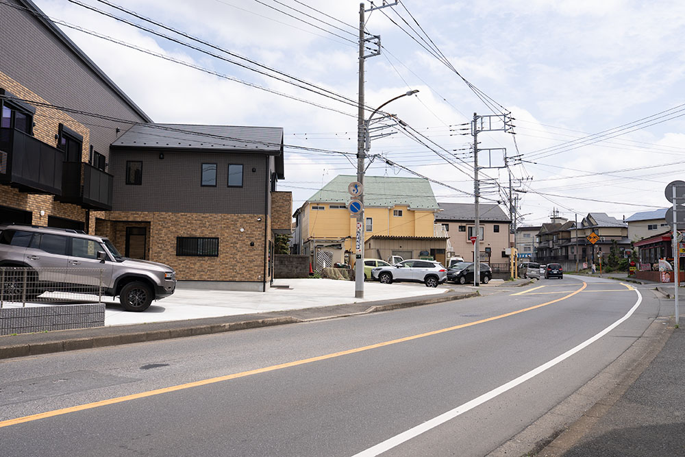 前面道路の様子
