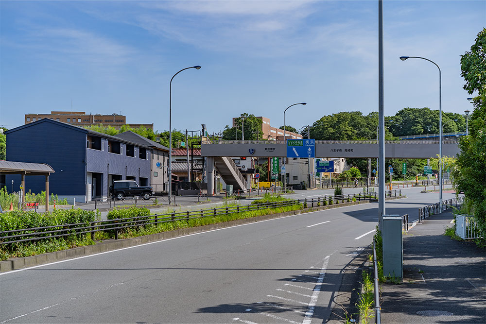 前面道路の様子