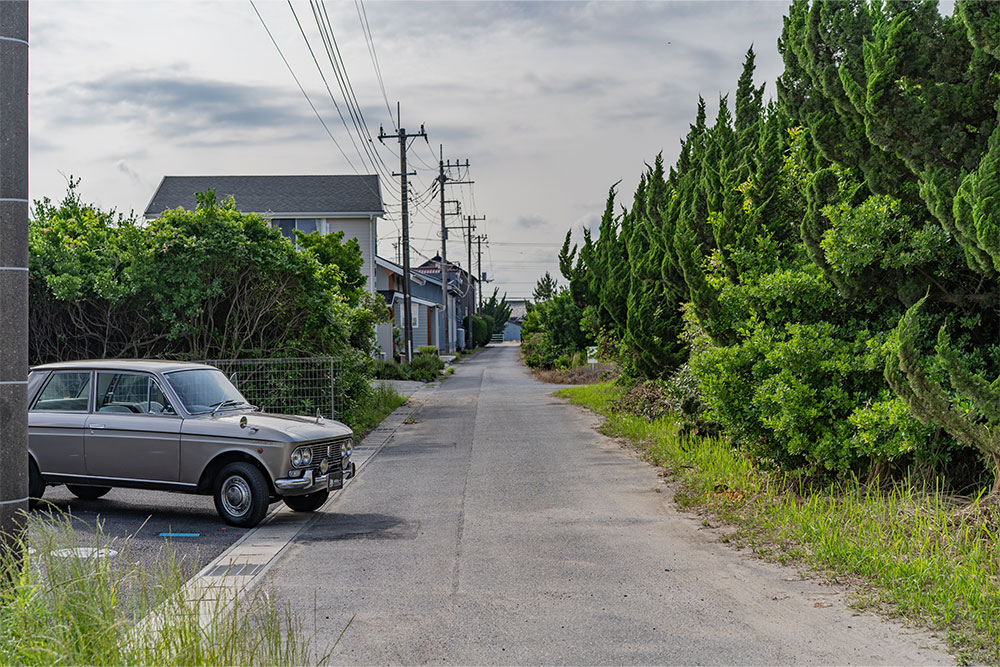 前面道路の様子