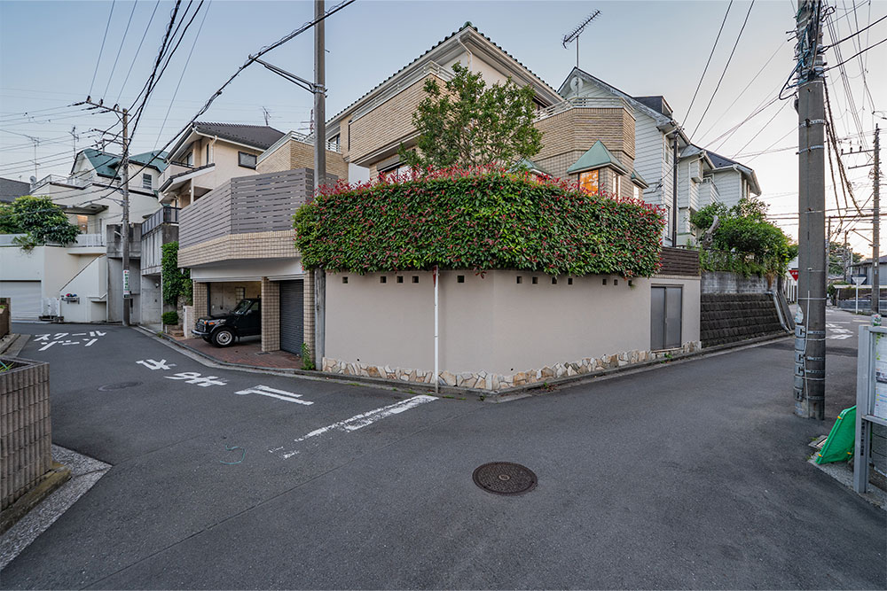 前面道路の様子