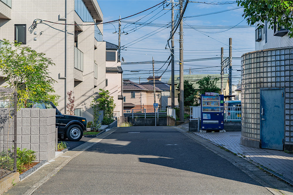 前面道路の様子