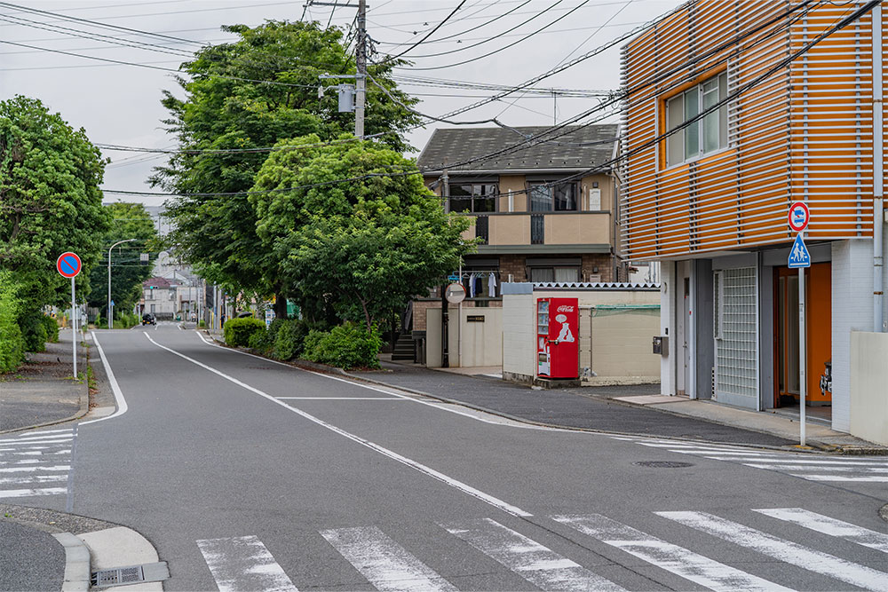 前面道路の様子