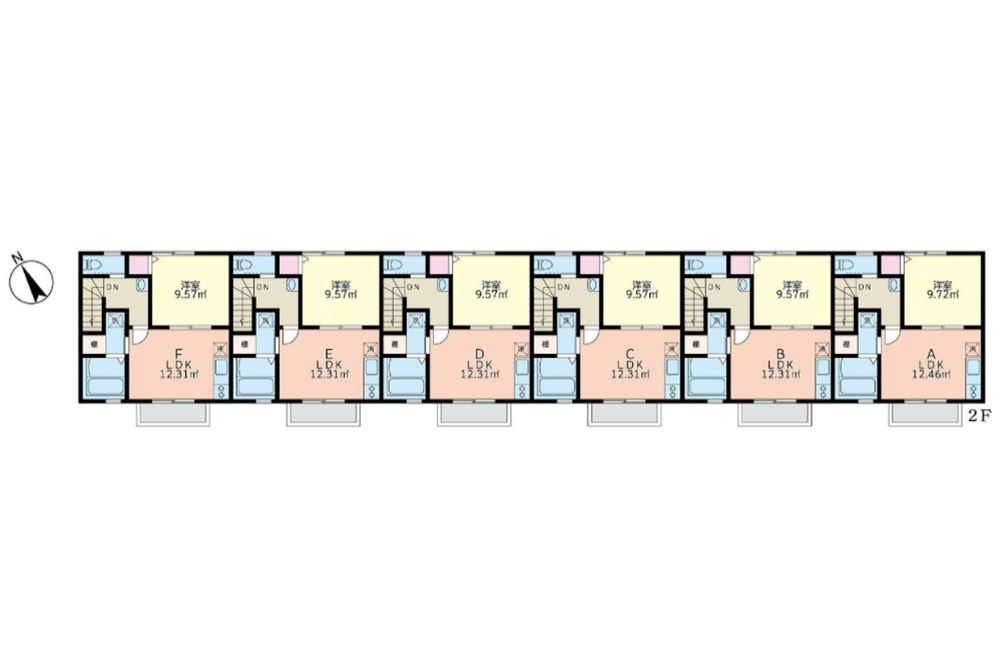 2F間取図