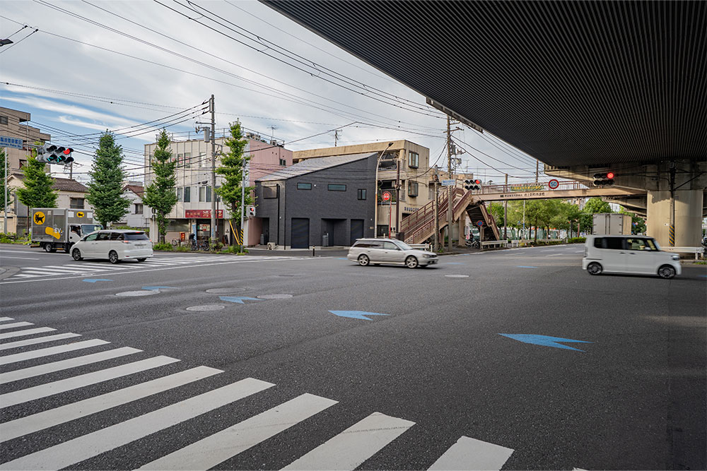 前面道路の様子
