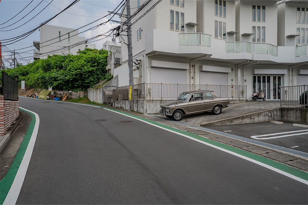 前面道路の様子