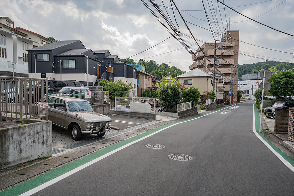 前面道路の様子