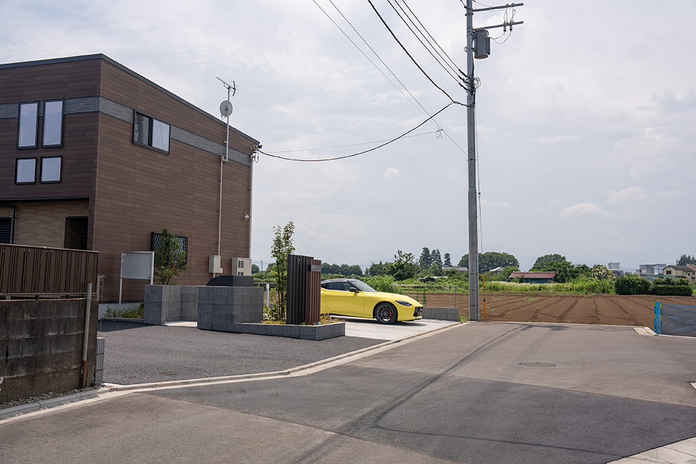 前面道路