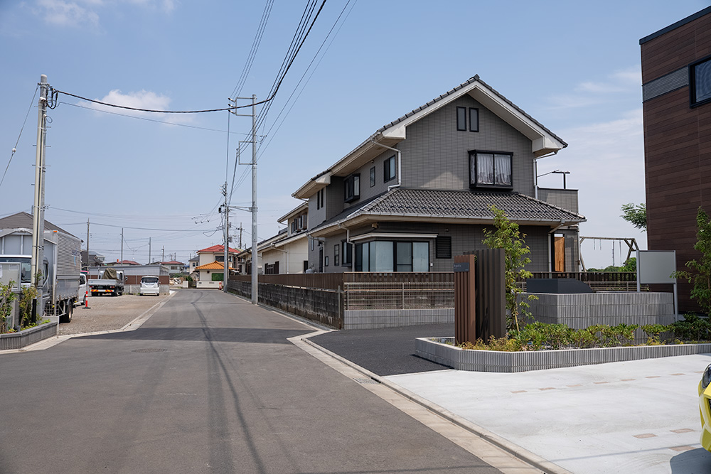 前面道路の様子