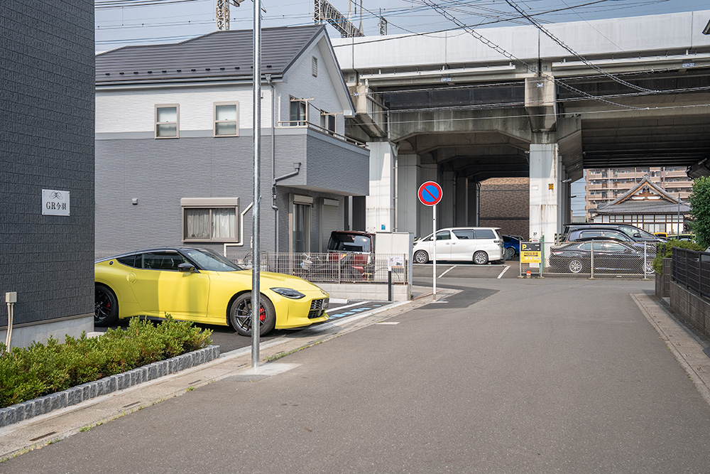 前面道路の様子