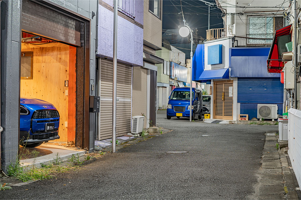 前面道路の様子