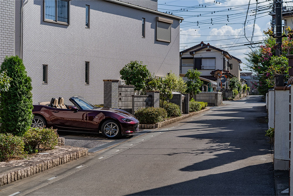 前面道路の様子