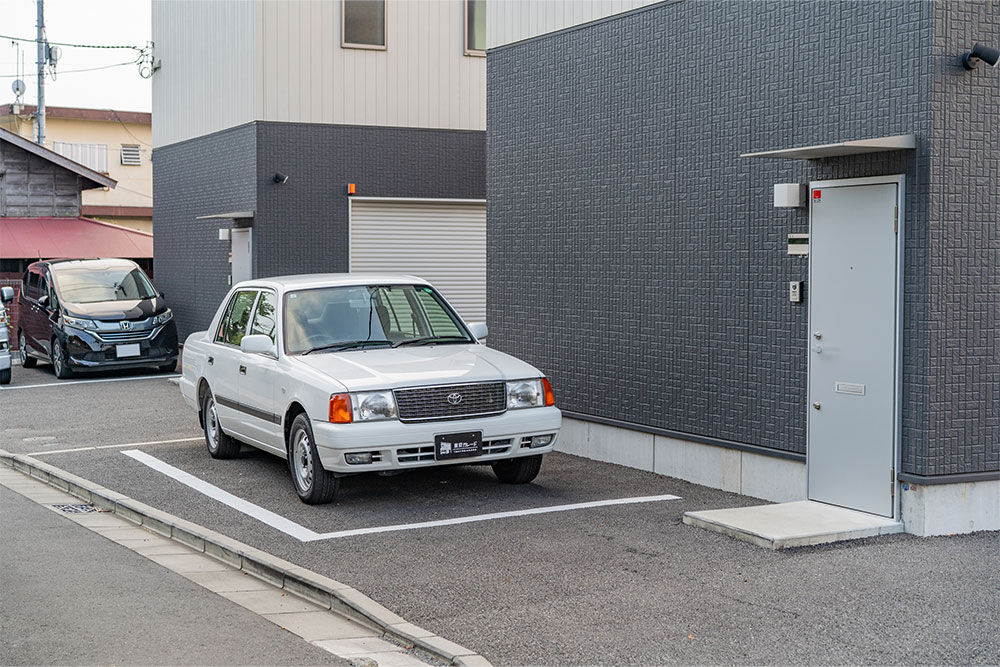 屋外Pはガレージ入庫を妨げない配置(S-2除く)