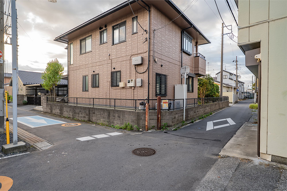 前面道路の様子