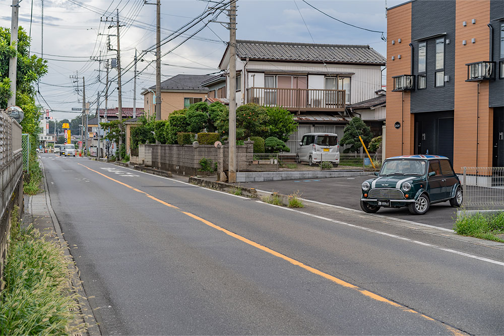 前面道路の様子