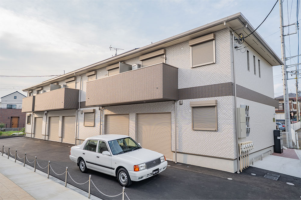 パナソニックホームズ施工の軽量鉄骨造2階建て