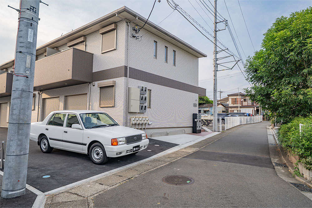 前面道路の様子
