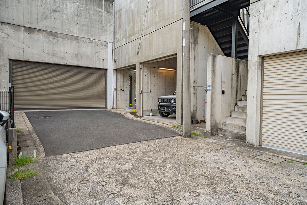 前面道路の様子