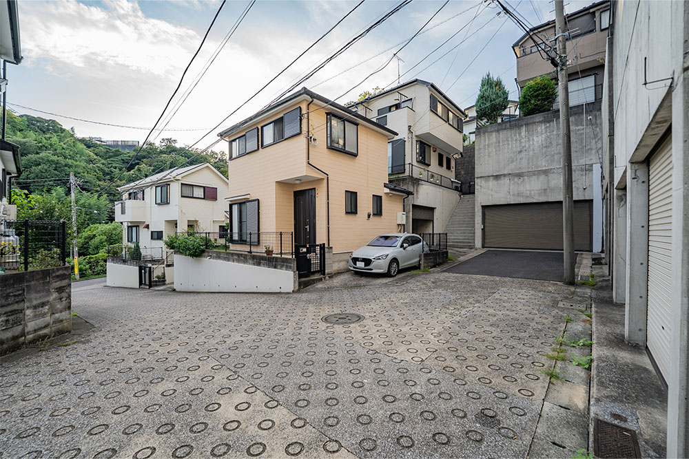 前面道路の様子