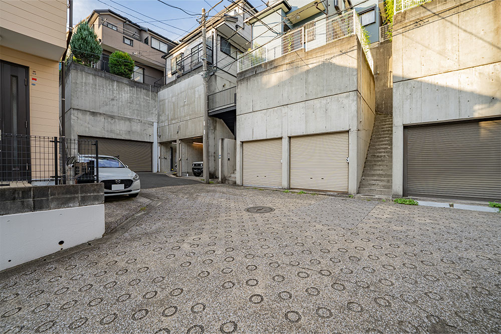 前面道路の様子