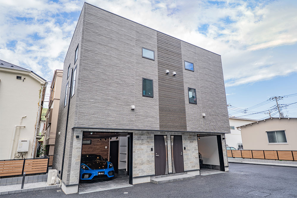A棟(A/B号室)の外観