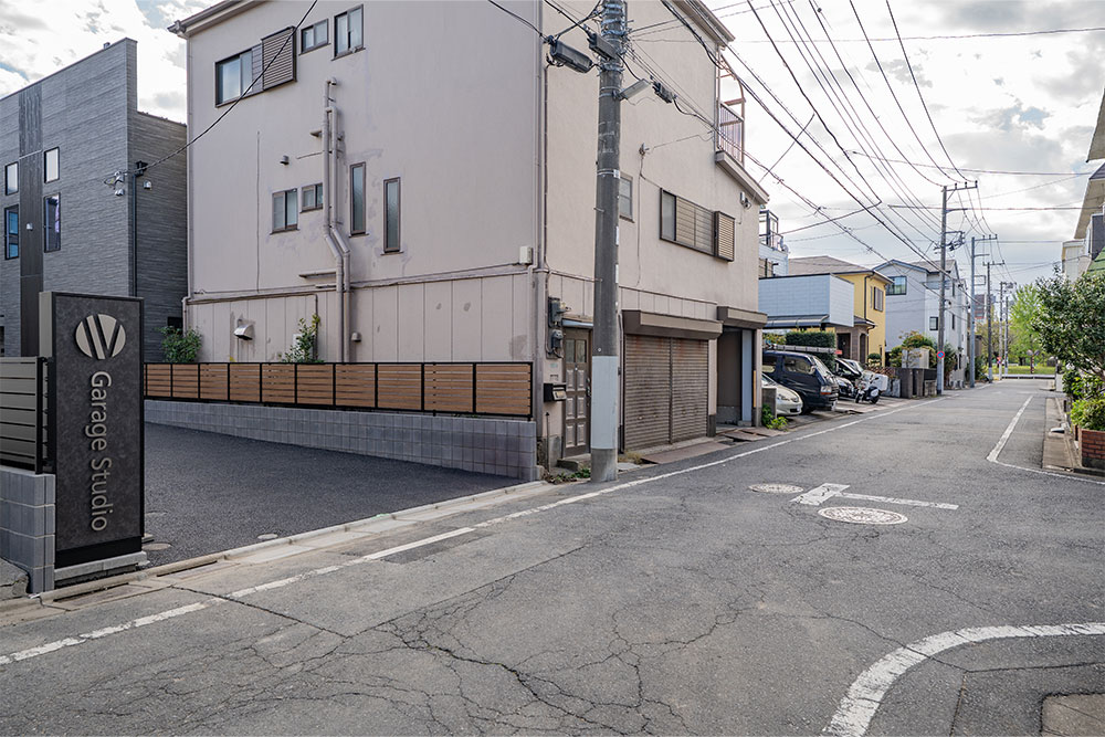 前面道路の様子