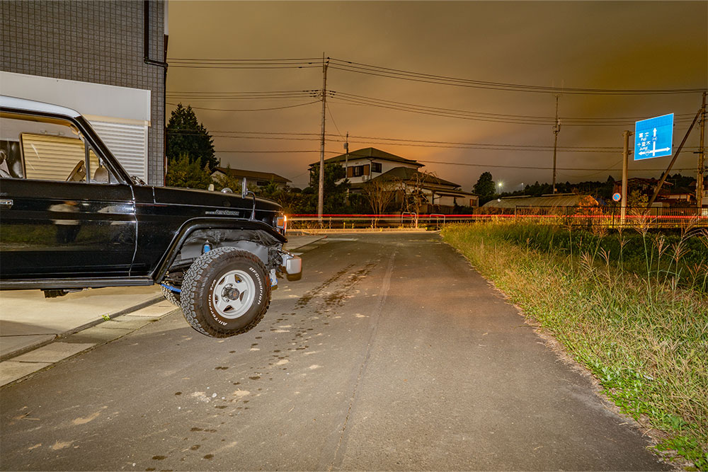 前面道路の様子