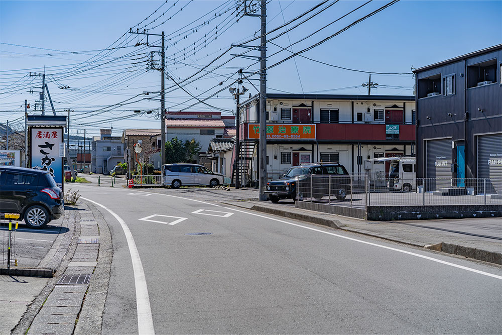 前面道路の様子