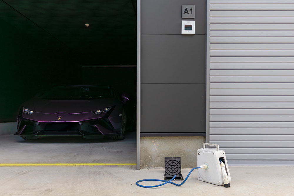 各庫で使える外水栓を完備